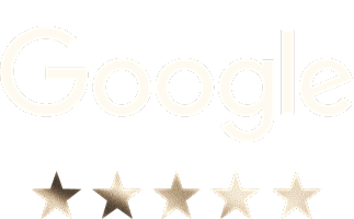 Google logo with 4 star rating.
