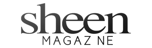 Sheen magazine logo in stylized text